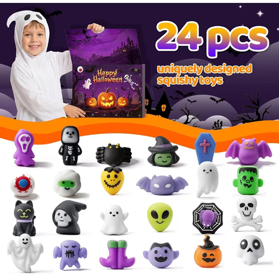 Halloween Squishy Advent Calendar 2026